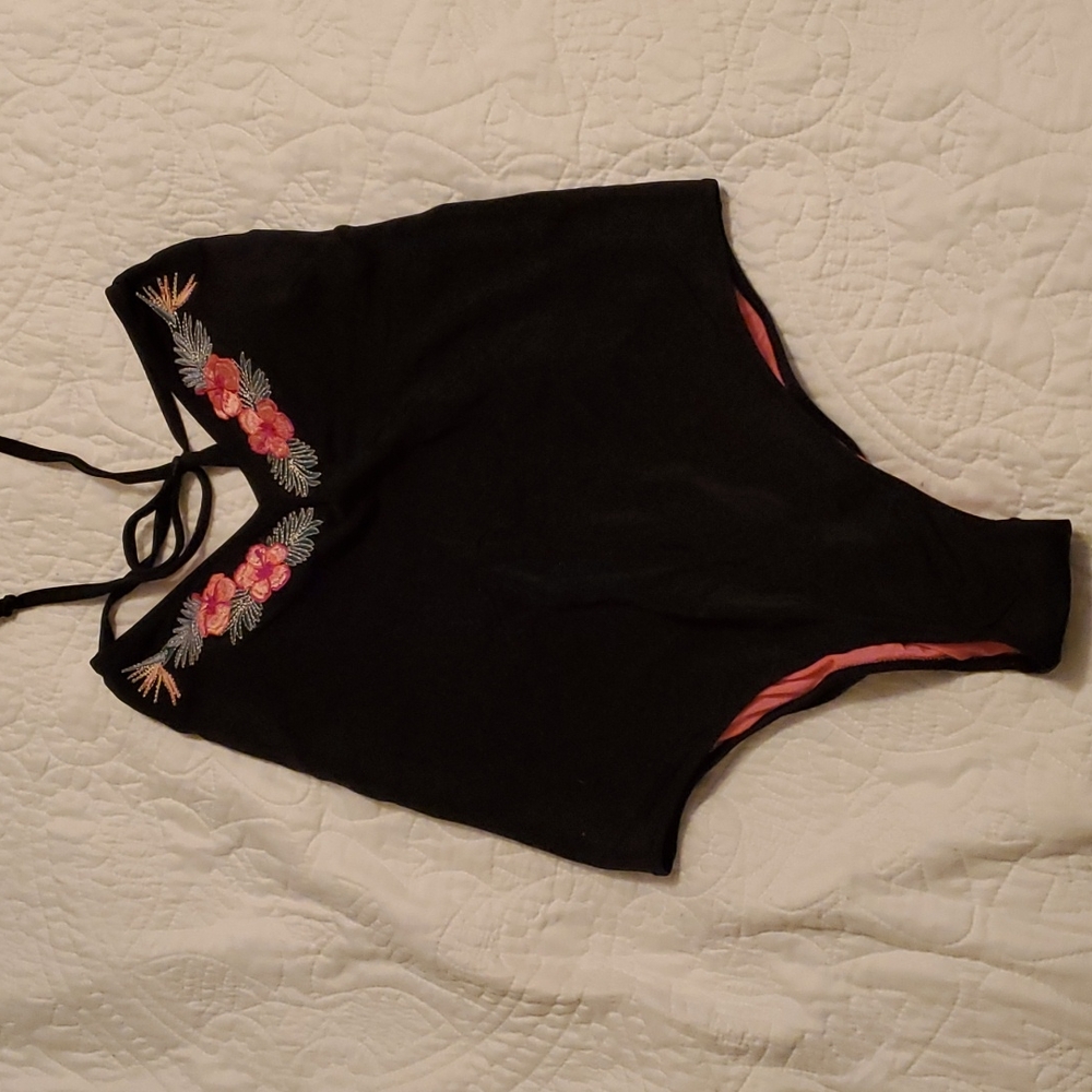 PINK High Cut Cheeky One Piece Swimsuit